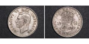 2 1/2 Shilling Sudafrica Argento Giorgio VI (1895-1952)