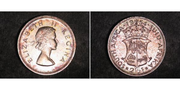 2 1/2 Шилінг Південно-Африканська Республіка Срібло Єлизавета II (1926-2022)