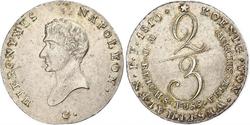 2/3 Thaler Allemagne Argent 