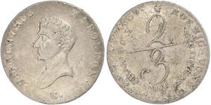 2/3 Thaler Allemagne Argent 