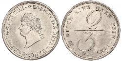 2/3 Thaler States of Germany Argent 