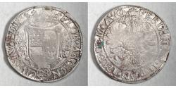 2/3 Thaler Germania Argento Ferdinando II d