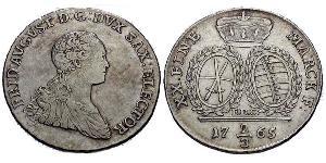 2/3 Thaler Germania Argento 