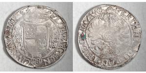 2/3 Thaler Germania Argento Ferdinando II d