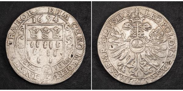 2/3 Thaler Sacro Romano Impero (962-1806) Argento 