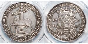 2/3 Thaler Alemania / States of Germany Plata 