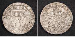 2/3 Thaler Sacro Imperio Romano (962-1806) Plata 