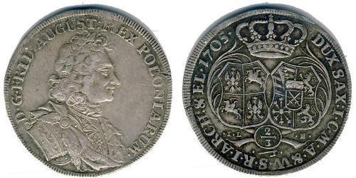 2/3 Thaler  Plata 