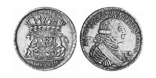 2/3 Thaler Fürstentum Anhalt-Zerbst  (1544 - 1796) Silber Friedrich August (Anhalt-Zerbst)(1734 – 1793)