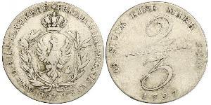 2/3 Thaler Königreich Preußen (1701-1918) Silber 