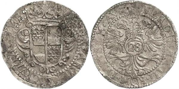 2/3 Thaler Germany Silver Ferdinand II, Holy Roman Emperor  (1578 -1637)