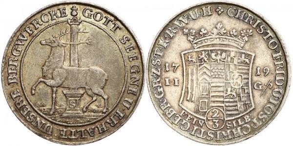 2/3 Thaler Germany / States of Germany Silver 
