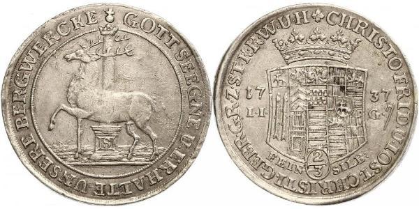 2/3 Thaler Germany / States of Germany Silver 