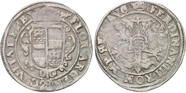 2/3 Thaler 德国 銀 斐迪南二世 (神圣罗马帝国) (1578 -1637)