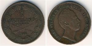 2/3 Скиллинг Schweden Kupfer 