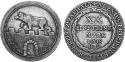 2/3 Талер Ангальт-Бернбург (1603 - 1863) Серебро null