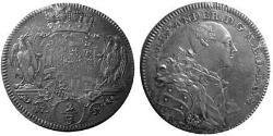 2/3 Талер Ансбах (княжество) (1398–1792) Серебро Charles Alexander, Margrave of Brandenburg-Ansbach (1736 – 1806)