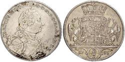 2/3 Талер Ансбах (княжество) (1398–1792) Серебро Charles William Frederick, Margrave of Brandenburg-Ansbach (1712 – 1757)