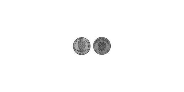 2.5 Centesimo Panama Cuivre/Nickel Victoriano Lorenzo (1867-1903)