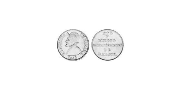 2.5 Centesimo Panamá Rame/Nichel 