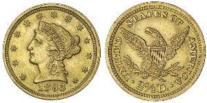2.5 Dollar USA (1776 - ) Gold 