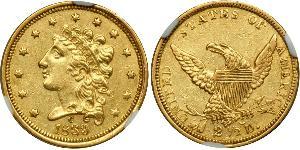 2.5 Dollar USA (1776 - ) Gold 