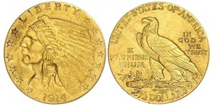 2.5 Dollar USA (1776 - ) Gold 