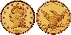 2.5 Dollar USA (1776 - ) Gold 