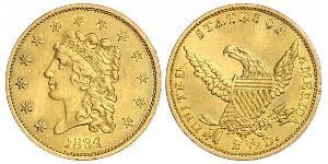 2.5 Dollar USA (1776 - ) Gold 