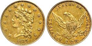 2.5 Dollar USA (1776 - ) Gold 