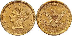 2.5 Dollar USA (1776 - ) Gold 