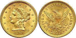 2.5 Dollar USA (1776 - ) Gold 