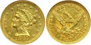 2.5 Dollar USA (1776 - ) Gold 