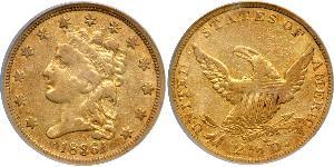 2.5 Dollar USA (1776 - ) Gold 