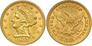 2.5 Dollar USA (1776 - ) Gold 