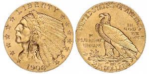 2.5 Dollar USA (1776 - ) Gold 