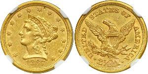 2.5 Dollar USA (1776 - ) Gold 
