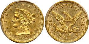 2.5 Dollar USA (1776 - ) Gold 