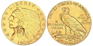 2.5 Dollar USA (1776 - ) Gold 