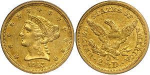 2.5 Dollar USA (1776 - ) Gold 