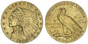 2.5 Dollar USA (1776 - ) Gold 