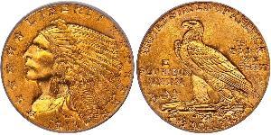 2.5 Dollar USA (1776 - ) Gold 