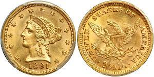 2.5 Dollar USA (1776 - ) Gold 