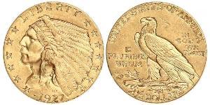 2.5 Dollar USA (1776 - ) Gold 