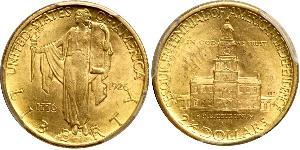 2/5 Dollar USA (1776 - ) Gold 