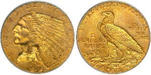 2.5 Dollar USA (1776 - ) Gold 