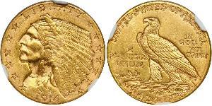 2.5 Dollar USA (1776 - ) Gold 