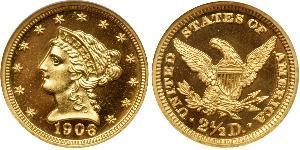 2.5 Dollar USA (1776 - ) Gold 