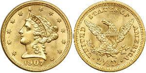 2.5 Dollar USA (1776 - ) Gold 