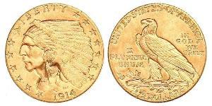 2.5 Dollar USA (1776 - ) Gold 